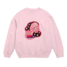 feee.co/フィー子(マーメイド)のダンスフロアに佇むモガ Crew Neck Sweatshirt