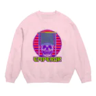 中華呪術堂（チャイナマジックホール）の【前面】skeleton emperor Crew Neck Sweatshirt