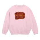 FunFanShopのジューシーな赤身がたまらない牛かつシリーズ Crew Neck Sweatshirt