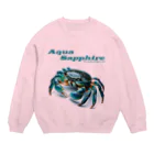 MatrixSphereのAqua Sapphire Crew Neck Sweatshirt