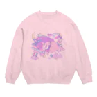 ゆめかわ☆ガールのゆめかわガール Crew Neck Sweatshirt