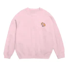 いたやもるしの４つ指ついて待ってるモルモット Crew Neck Sweatshirt