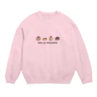 ほっほのケーキが食べたい方のための Crew Neck Sweatshirt