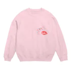 MAKIJIのハートめ Crew Neck Sweatshirt