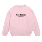 PINK_MONICA_FOODCULBのBLACK LOGO スウェット