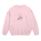 むらい　ゆうかのおまたせキャット Crew Neck Sweatshirt