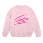 LyNMelsのSiesta(おひる寝) シエスタ Crew Neck Sweatshirt