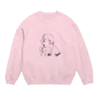 miya_kiのリップ・レディ（支度編） Crew Neck Sweatshirt