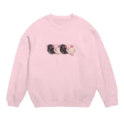 都会のくまねずみくん taaamaのチンチラフレンズ Crew Neck Sweatshirt