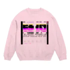 半熟おとめの疑似 Crew Neck Sweatshirt