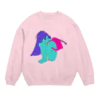 半熟おとめのおとな Crew Neck Sweatshirt