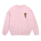 うさぎさんちのわいわいうさぎちゃん Crew Neck Sweatshirt