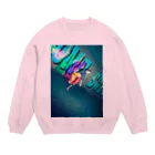 NEON LIGHT STARSのチャイナ Crew Neck Sweatshirt