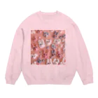 ℂ𝕙𝕚𝕟𝕒𝕥𝕤𝕦 ℍ𝕚𝕘𝕒𝕤𝕙𝕚 東ちなつのシュガーアニマル Crew Neck Sweatshirt