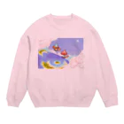 どっと屋の魔女きのこ Crew Neck Sweatshirt