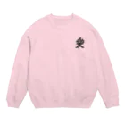 戦国神社 -戦国グッズ専門店-の直江兼続（愛染明王） Crew Neck Sweatshirt