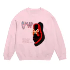 garbage which burnsのCreeper Crew Neck Sweatshirt