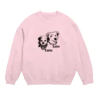 らぴちのおみせのゆめ&るーく Crew Neck Sweatshirt