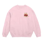 あーたんのはんばーごー。 Crew Neck Sweatshirt