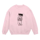 猫田ノミ子の野毛ねこ Crew Neck Sweatshirt