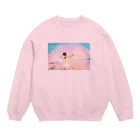 horizon_714のその地平線に銃弾を Crew Neck Sweatshirt