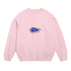 にゃお♡のクサフグ Crew Neck Sweatshirt