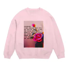 kirikirikiriのli ha ku Crew Neck Sweatshirt