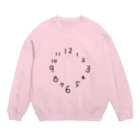 madooonのとけいのふく Crew Neck Sweatshirt