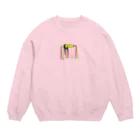 ワタナサロンのたのしいブランコ Crew Neck Sweatshirt