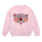 イラストレーター yasijunの水彩コアラちゃん(face)　C Crew Neck Sweatshirt