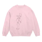 KUMIGOROのサイボーグさん Crew Neck Sweatshirt