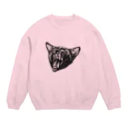 ATのアクビ猫 Crew Neck Sweatshirt