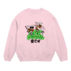 J's Mart 2ndのたまとクロの蜜です Crew Neck Sweatshirt