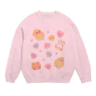 ちゃめっこまうすのrefrain refrain cookie Crew Neck Sweatshirt