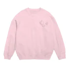 こばのゆるきつねくん Crew Neck Sweatshirt