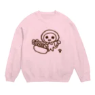 ねずみさんのブティックのきのこがり Crew Neck Sweatshirt