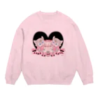 かわうそ🐹Ms LUTRAのCAKE and CATS Crew Neck Sweatshirt