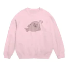 はねはね屋のふてざらし　で？ Crew Neck Sweatshirt