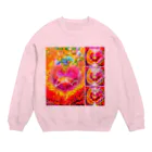 紫園+sion+(麗舞+reybu+)のエンジェル👼ハート💖 Crew Neck Sweatshirt