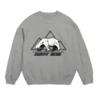 FLUFFY・DESIGNSのクマッフィ Crew Neck Sweatshirt