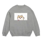 NORICOPOのヤホ！ってしてるコビハムちゃん（白） Crew Neck Sweatshirt