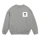 味見堂のきのこみたいな器の絵 Crew Neck Sweatshirt