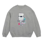 キッズモード某の夏祭り帰りのミイラ男 Crew Neck Sweatshirt