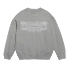 ヴンダーカンマーのdentata (white) Crew Neck Sweatshirt