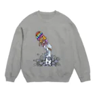 URANOGAKIのEyescream Revolution Crew Neck Sweatshirt