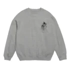 座敷ふくろうのあくびちゃん Crew Neck Sweatshirt