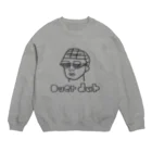 etoの頭の中はお花畑のover dub. (スウェット) Crew Neck Sweatshirt