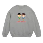 こどもだってつらいよショップのこどもだってつらいよ「ミニショップにて」 Crew Neck Sweatshirt