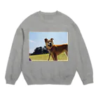 Ayaのみんと♪ 🐕🌸 Crew Neck Sweatshirt