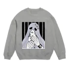 采-aya-のシーツおばけ Crew Neck Sweatshirt